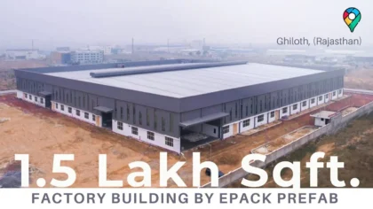 Pre Engineered Factory Building In Ghiloth Rajasthan