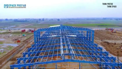 Pre Engineered Industrial Building Project Peb Manufacturer