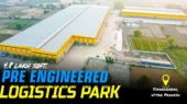 Pre Engineered Logistics Park From Erection To Hand Over Pre Engineered Steel Warehouse Building