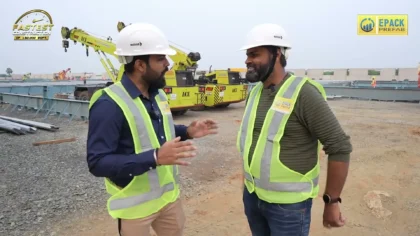 Epack Prefab All Set To Achieve A Historic Milestone Fastest Peb Erection Factory Building